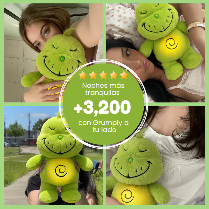 Grimply™ - Peluche Calmante que Respira